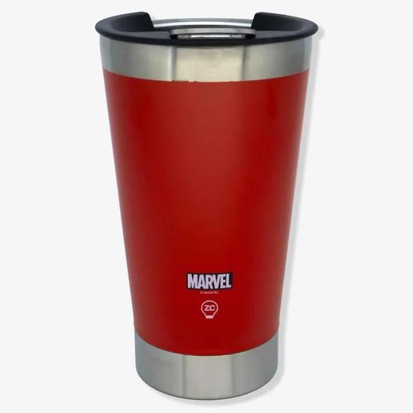 Imagem de Copo viagem opener 500ml marvel logo