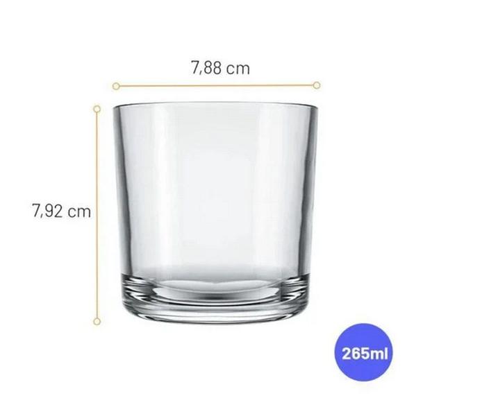 Copo vidro bar roks 265ml - NADIR FIGUEIREDO Imagem de Copo vidro bar roks 265ml