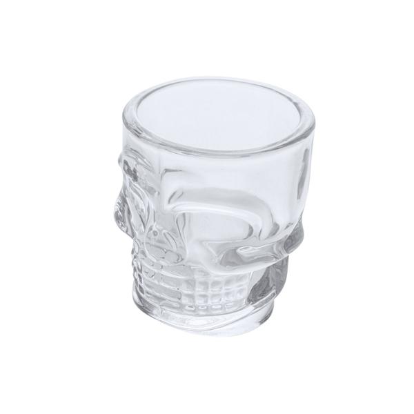 Imagem de Copo Vidro Caveira Shot Dose Tequila Cachaça 50ml Lyor