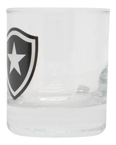 Imagem de Copo Vidro + Chaveiro Abridor Garrafas 250ml Do Botafogo