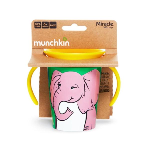 Imagem de Copo Wild 360º +6m 177ml Elefante Munchkin