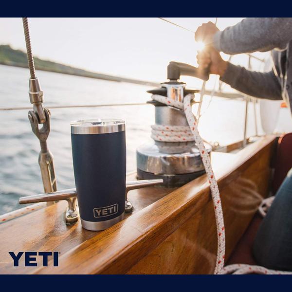 Imagem de Copo YETI Rambler 590mL em aço inoxidável isolado a vácuo