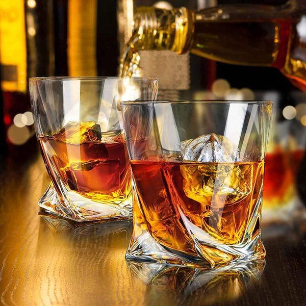 Imagem de Copos de uísque KITNATS Old Fashioned 300ml Rocks Glasses Set