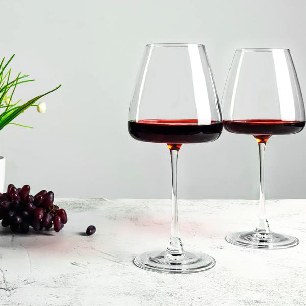 Imagem de Copos de vinho SHYRC Red Wine 580ml Conjunto de 6 copos transparentes duráveis