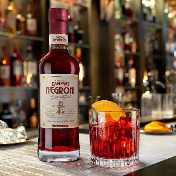 Imagem de Coquetel Alcoólico Negroni Campari Garrafa 500ml