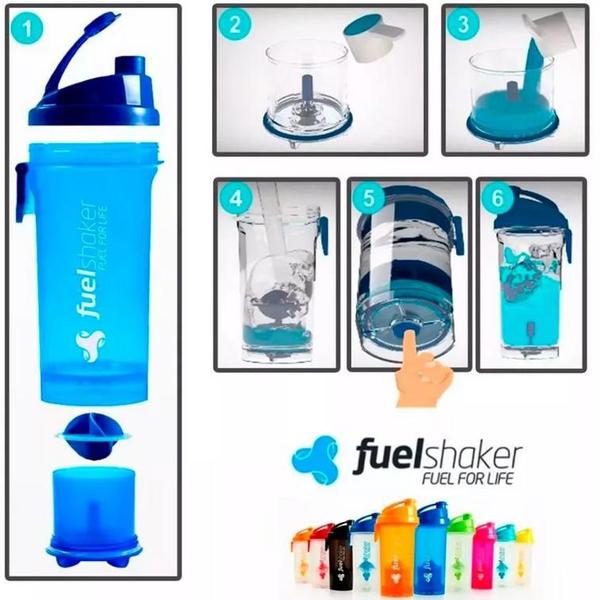Coqueteleira 2 Doses Fuel Shaker 470ml Importada Imagem de Coqueteleira 2 Doses Fuel Shaker 470ml Importada