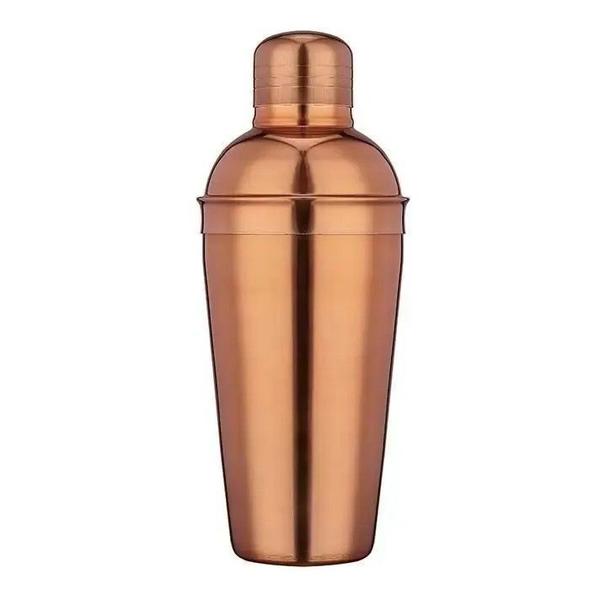 Imagem de Coqueteleira 500 Ml Aço Inox Rose Gold Cobre Hauskraft Luxo