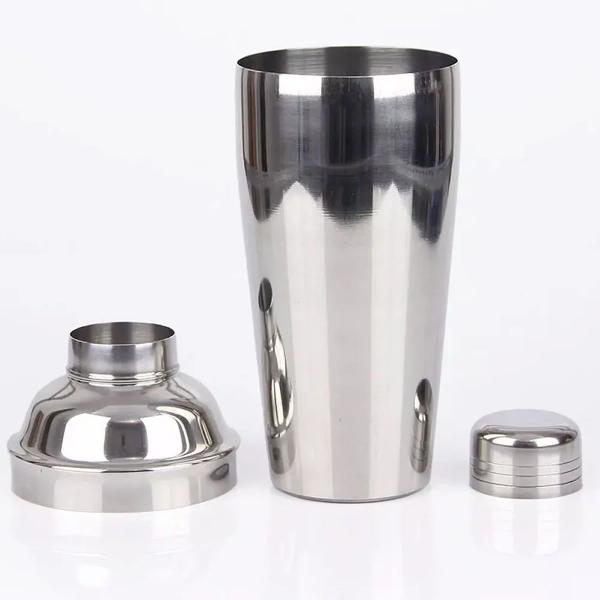 Imagem de Coqueteleira 550ml Aço Inox C/ Tampa Drinks Festas Bartender