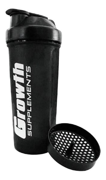 Imagem de Coqueteleira Academia Growth Garrafa Squeeze 600ml Shaker 