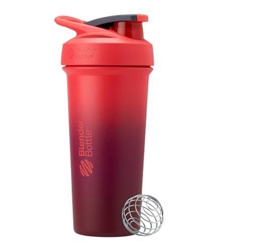 Imagem de Coqueteleira Blender Bottle Strada Sleek Stainless Steel Termica 25Oz /740Ml-Vermelho