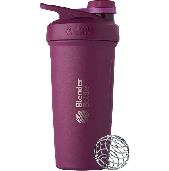 Imagem de Coqueteleira Blender Bottle Strada Twist Stainless Steel Termica 24Oz / 710Ml - Roxo