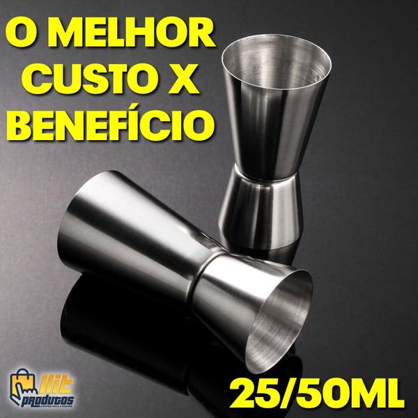 Imagem de Coqueteleira Boston Profissional Kit Completo Tudo Inox