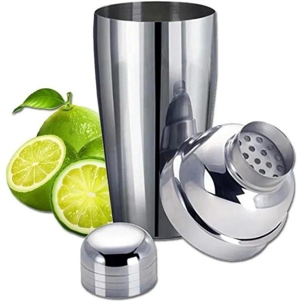 Imagem de Coqueteleira Copo Para Drinks E Caipirinha Bar Inox 500 Ml