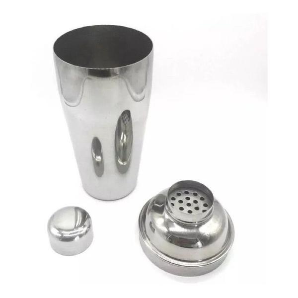 Imagem de Coqueteleira Copo Para Drinks e Caipirinha Bar Inox 500 Ml