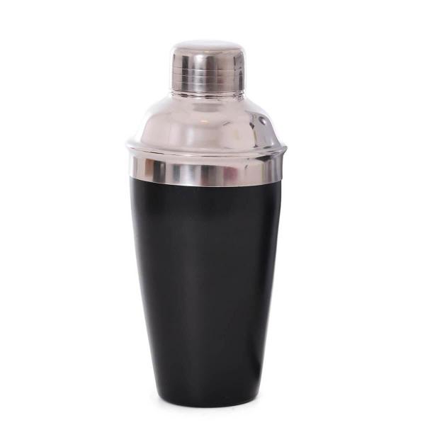 Imagem de Coqueteleira De Aço Inox Preto Fosco 500Ml