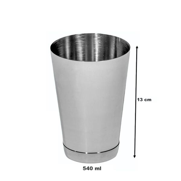 Imagem de Coqueteleira e Mini Tin em Inox 28/18oz 840/540ml 100un