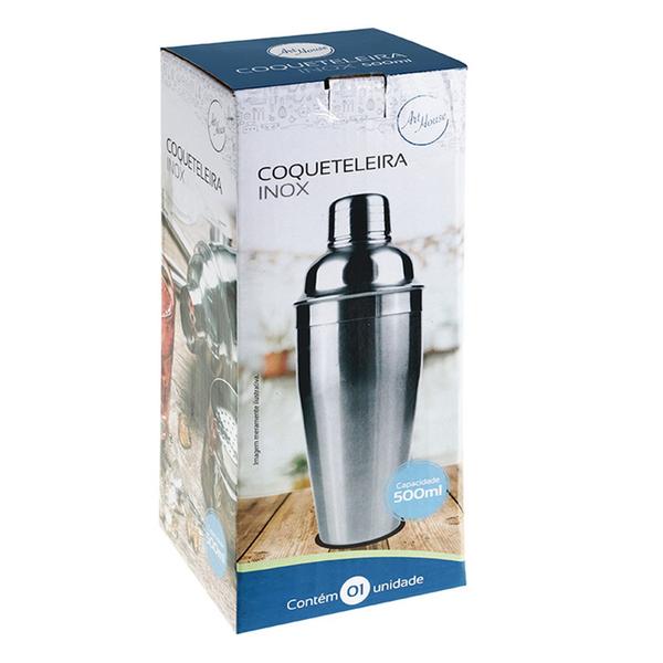 Imagem de Coqueteleira Em Inox 500ml Bebida Drink Caipirinha Bar - Art House