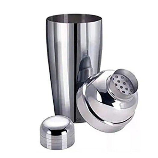 Coqueteleira Inox 500 ML 3 Ótimos Drinks Caipirinha Bar Reforçada - original Imagem de Coqueteleira Inox 500 ML 3 Ótimos Drinks Caipirinha Bar Reforçada
