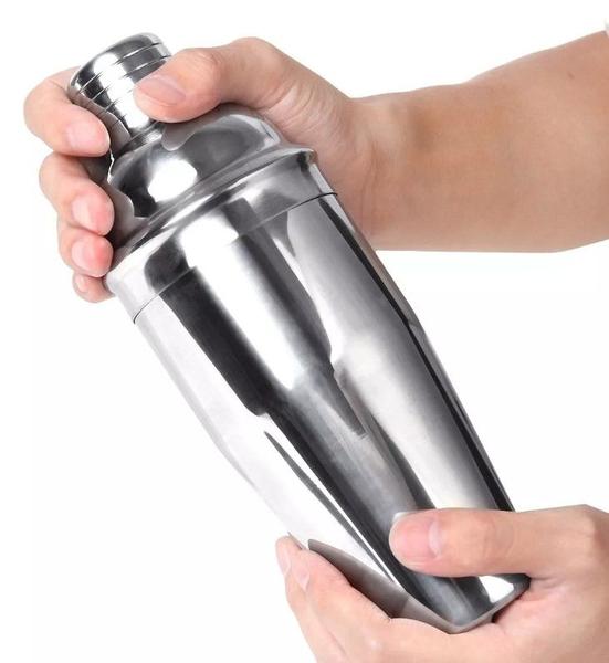 Imagem de Coqueteleira Inox 500ml Barman Drinks Bebidas Caipirinha