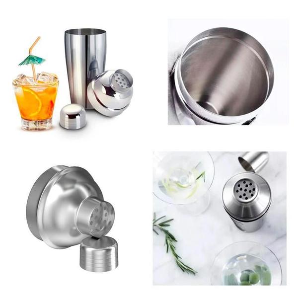 Imagem de Coqueteleira Inox 720 Ml 2 Peças Drinks Caipirinha Bar