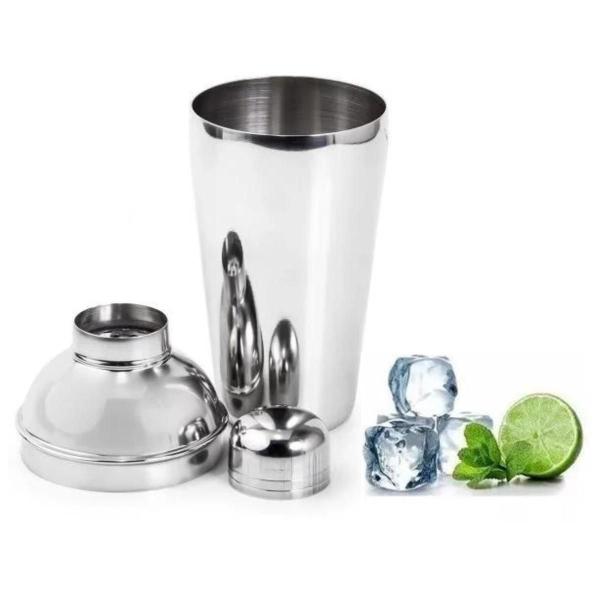 Imagem de Coqueteleira Inox 720 Ml 2 Peças Drinks Caipirinha Bar