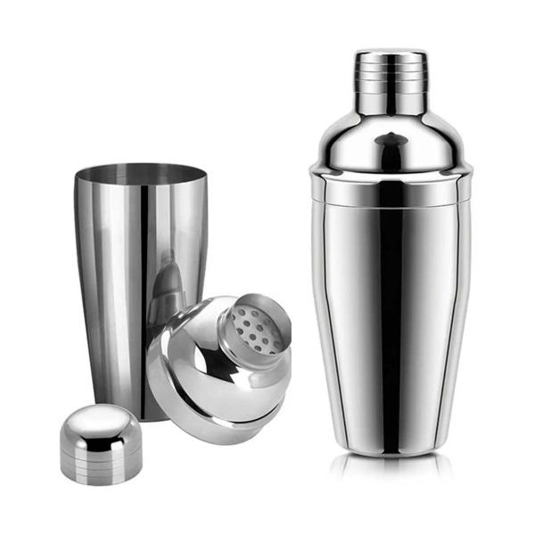 Imagem de Coqueteleira Inox 750ml Reforçada Para Drinks