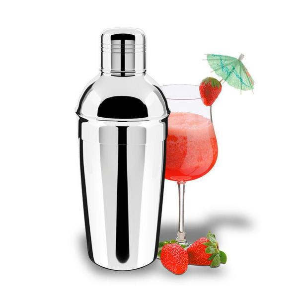 Coqueteleira Inox 750Ml Tampa Dosadora Brinox Lyon 2402/000 Imagem de Coqueteleira Inox 750Ml Tampa Dosadora Brinox Lyon 2402/000