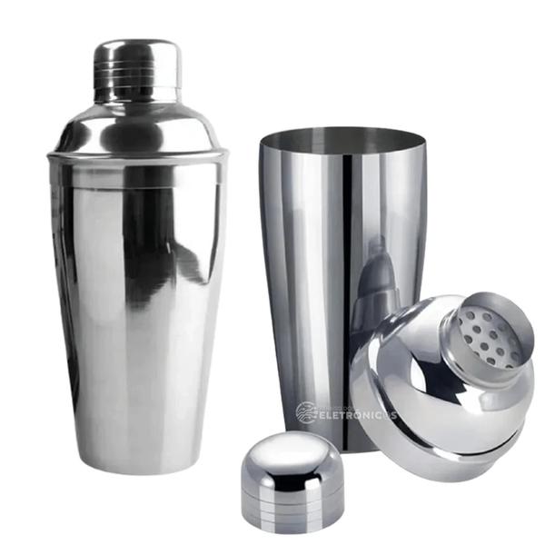 Imagem de Coqueteleira Inox Bar Drinks Bebidas E Caipirinha 500ml DS45569