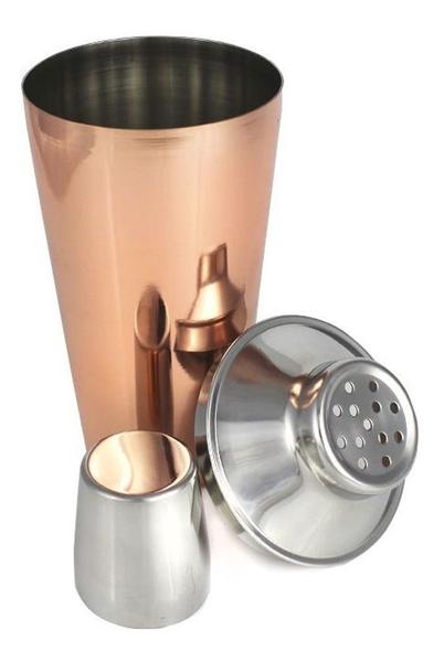 Imagem de Coqueteleira Inox Bronze 500 Ml Drinks Caipirinha Bar