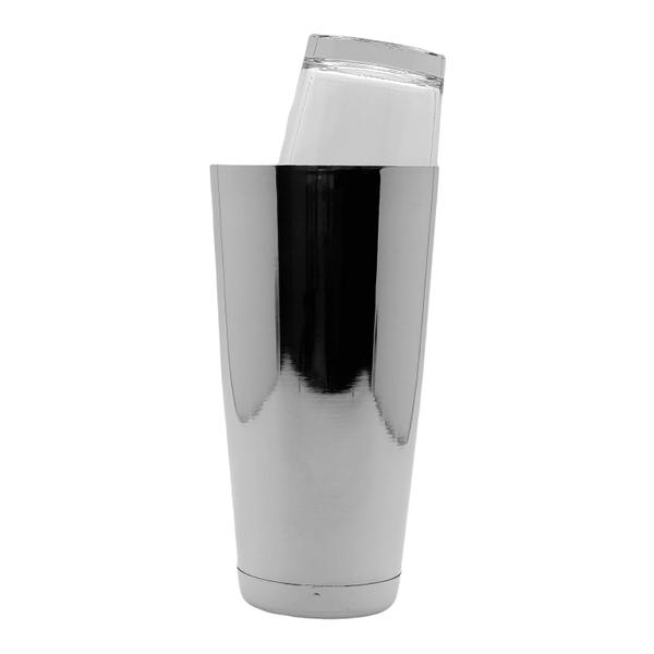 Imagem de Coqueteleira Inox e Mini Tin de Vidro 28/14oz 840/415ml