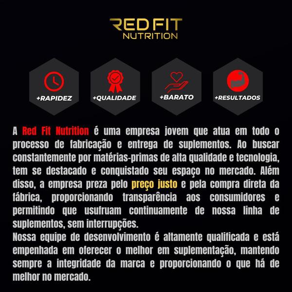 Imagem de Coqueteleira Shaker Academia Red Fit Nutrition Rocha 600ml