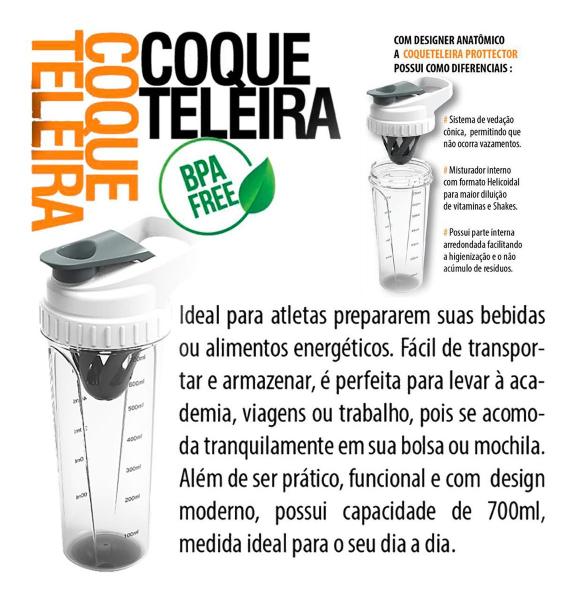 Imagem de Coqueteleira/ Squeeze Prottector 700 ml