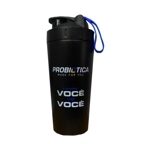 Imagem de Coqueteleira Térmica Preta 700Ml Probiotica