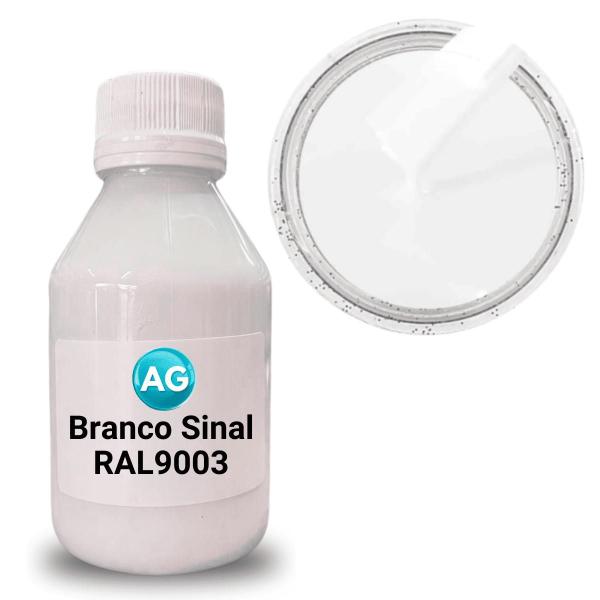 Imagem de Cor Sólida Branco Sinal  AG - RAL9003