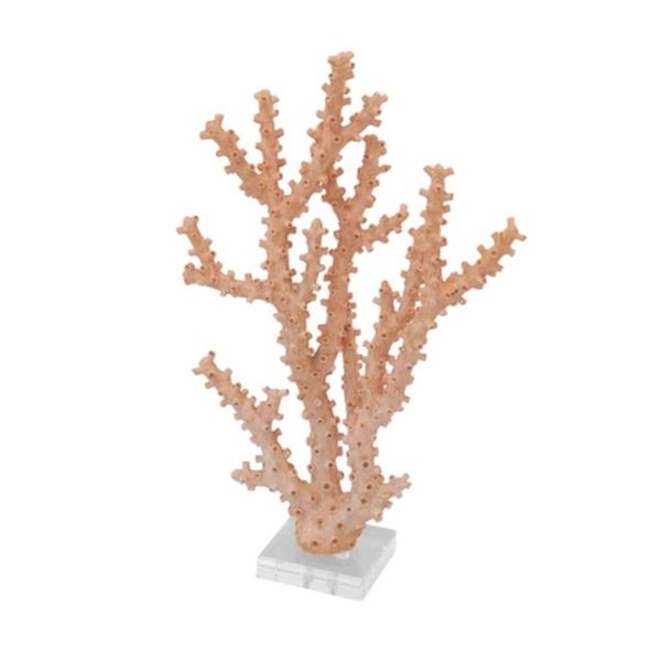 Imagem de Coral Decorativo Salmão 36cm Belissimo