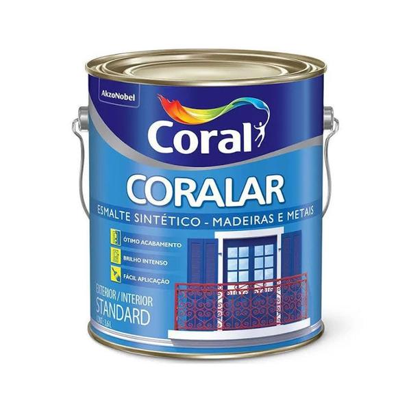 Imagem de Coralar esmalte 3,6l azul franca