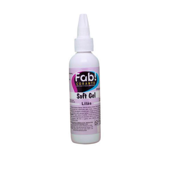 Corante Alimentício Soft Gel 25G Confeitaria Lilás - FAB Imagem de Corante Alimentício Soft Gel 25G Confeitaria Lilás