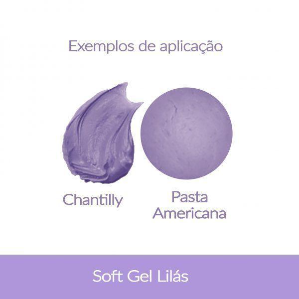 Corante Alimentício Soft Gel 25G Confeitaria Lilás - FAB Imagem de Corante Alimentício Soft Gel 25G Confeitaria Lilás