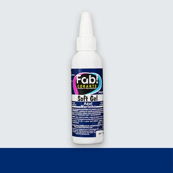 Corante Alimentício Soft Gel Fab - Fab! Imagem de Corante Alimentício Soft Gel Fab