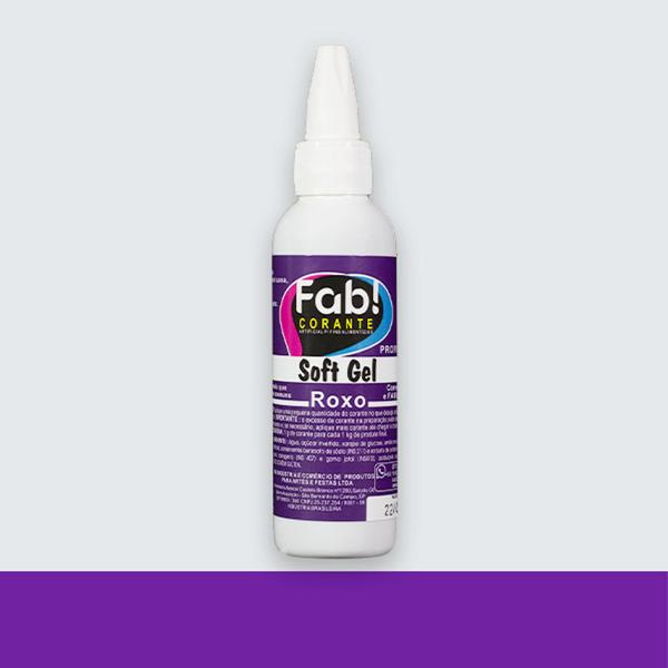 Corante Alimentício Soft Gel Fab - Fab! Imagem de Corante Alimentício Soft Gel Fab