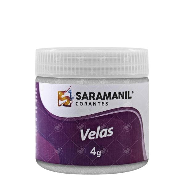 Corante Cintilante Vela Saramanil Anilina Óleo 4G - Prata - Atr Essencias Imagem de Corante Cintilante Vela Saramanil Anilina Óleo 4G - Prata