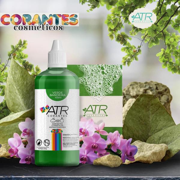 Imagem de Corante Cosmético Verde Bandeira 100Ml Atr