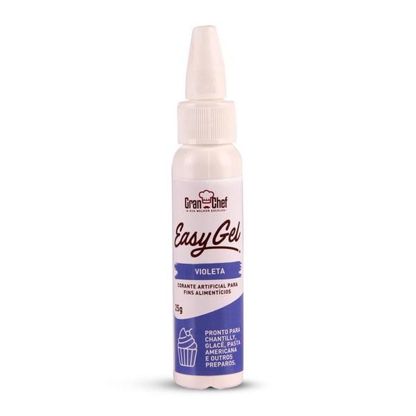 Corante Easy Gel Violeta 25g GranChef Imagem de Corante Easy Gel Violeta 25g GranChef