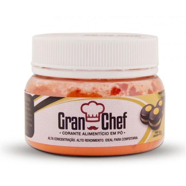 Corante em pó hidrossoluvel amarelo 30g Granchef Imagem de Corante em pó hidrossoluvel amarelo 30g Granchef