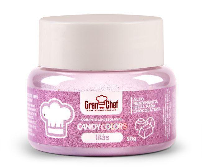 Corante em Pó Lipossolúvel Candy Colors Lilás 30g Granchef Imagem de Corante em Pó Lipossolúvel Candy Colors Lilás 30g Granchef