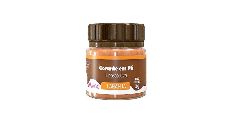 Corante em Pó Lipossolúvel - Para Chocolate - Mago Indústria Confeiteira Imagem de Corante em Pó Lipossolúvel - Para Chocolate