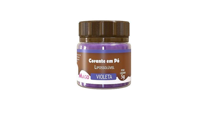 Corante em Pó Lipossolúvel - Para Chocolate - Mago Indústria Confeiteira Imagem de Corante em Pó Lipossolúvel - Para Chocolate