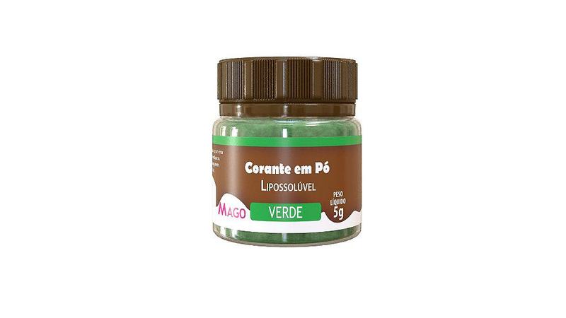 Corante em Pó Lipossolúvel - Para Chocolate - Mago Indústria Confeiteira Imagem de Corante em Pó Lipossolúvel - Para Chocolate