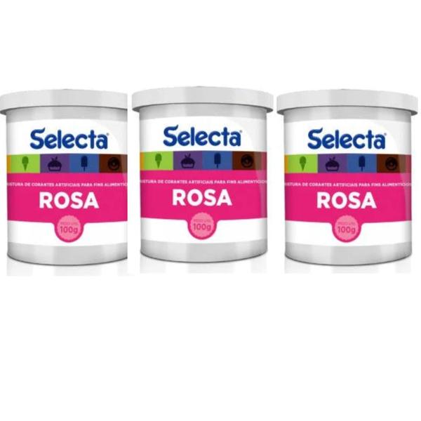 Corante Em Pó Sorvetes E Confeitaria Kit 3 Alta Pigmentação Selecta Imagem de Corante Em Pó Sorvetes E Confeitaria Kit 3 Alta Pigmentação Selecta