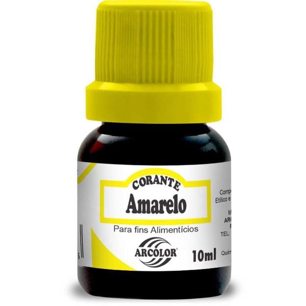 Imagem de Corante Liquido Amarelo 10ML.